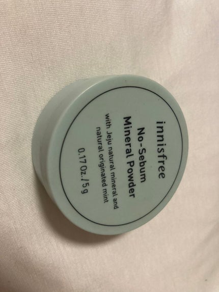 ノーセバム ミネラルパウダー/innisfree/ルースパウダーを使ったクチコミ(1枚目)