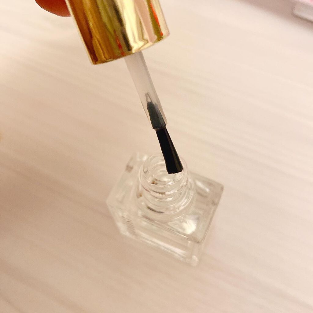 クイッククリスタルコートⅡ/ネイリスト/ネイルトップコートを使ったクチコミ（3枚目）