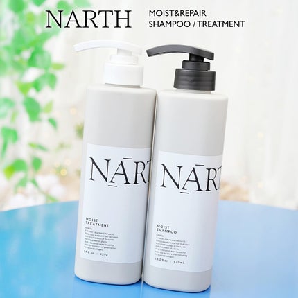 モイスト&リペアシャンプー/トリートメント/NARTH/市販シャンプーを使ったクチコミ(1枚目)