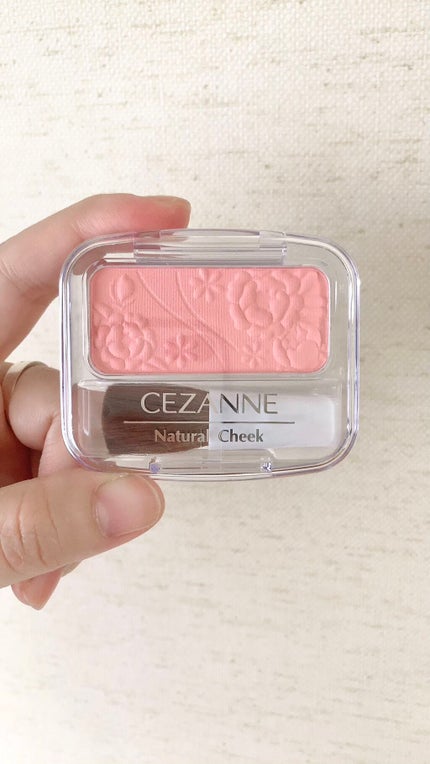 ナチュラル チークN/CEZANNE/パウダーチークを使ったクチコミ(1枚目)
