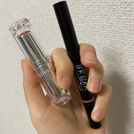 ラスティンググロスリップ/CEZANNE/口紅を使ったクチコミ(1枚目)