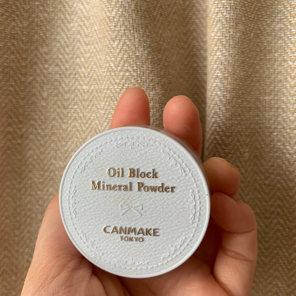 オイルブロックミネラルパウダー/キャンメイク/ルースパウダーを使ったクチコミ(1枚目)