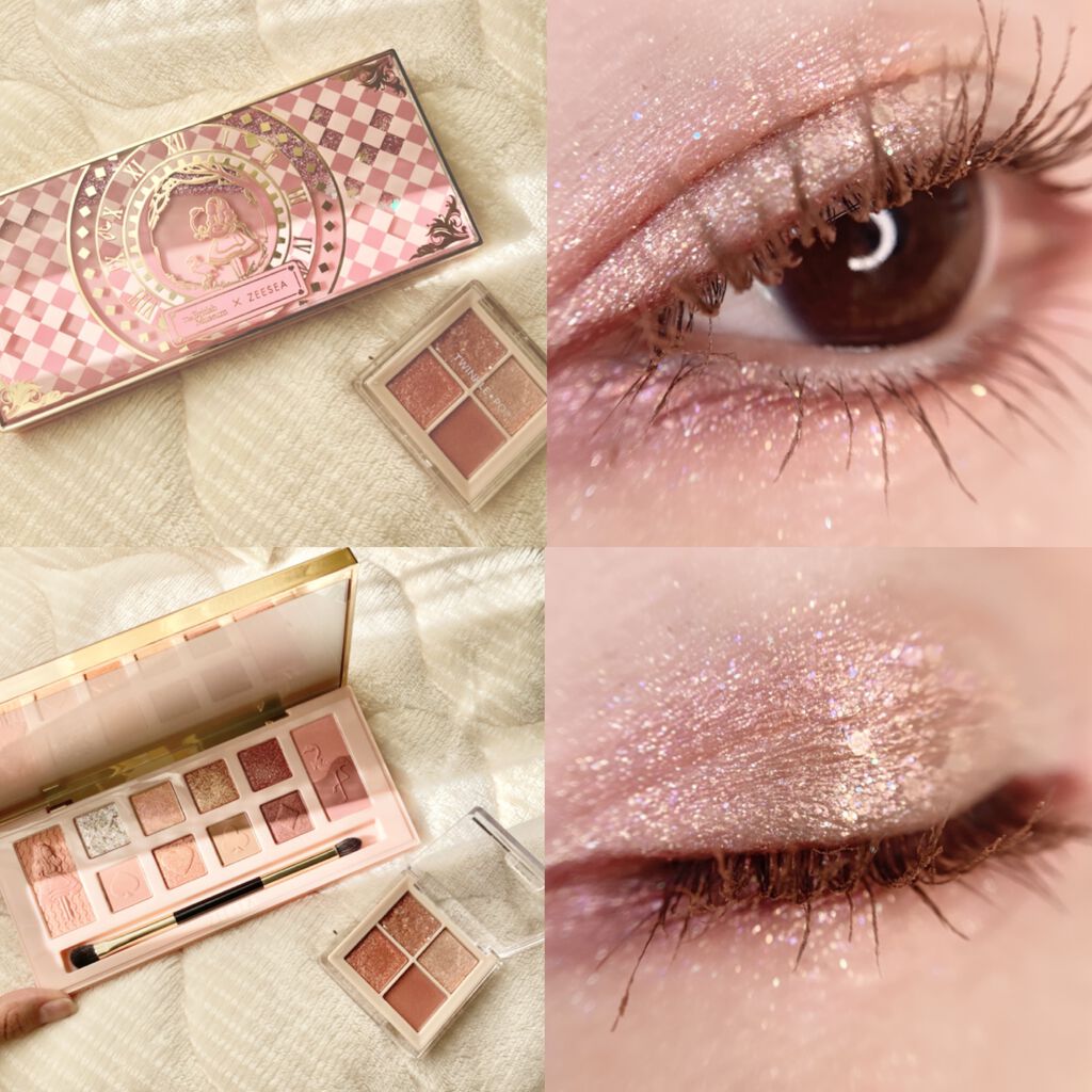 TWINKLE POP Pearl Flex Glitter Eye Palette/CLIO/アイシャドウパレットを使ったクチコミ（1枚目）