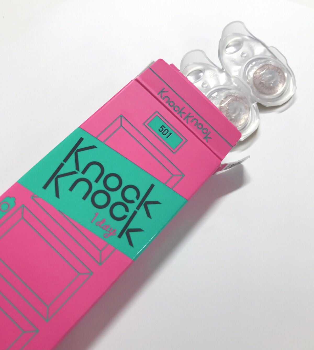 knock knock/SHOBIDO/カラーコンタクトレンズを使ったクチコミ(1枚目)