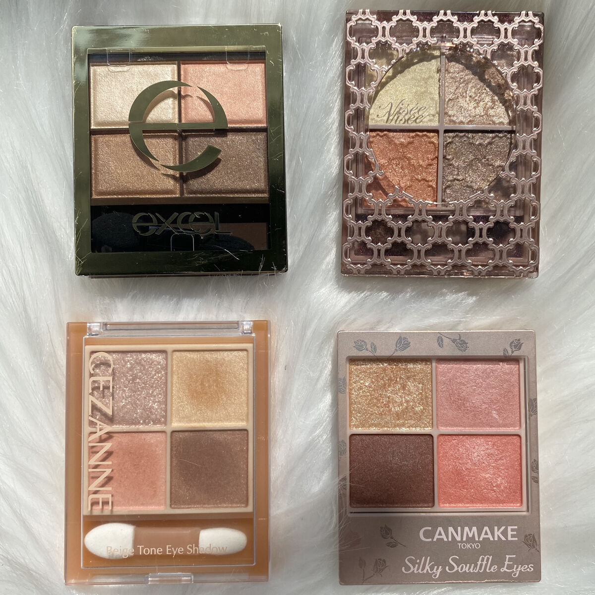 スキニーリッチシャドウ/excel/アイシャドウパレットを使ったクチコミ（2枚目）