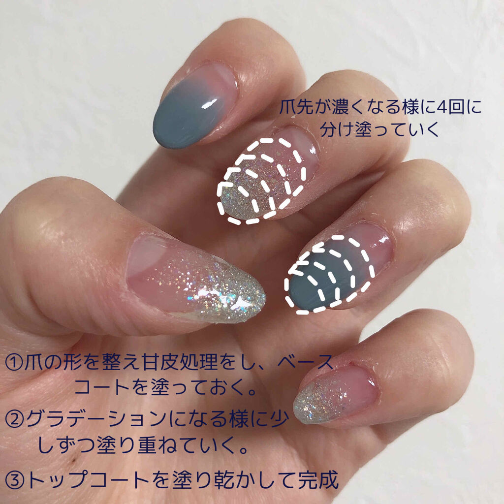 カラフルネイルズ/キャンメイク/マニキュアを使ったクチコミ（3枚目）