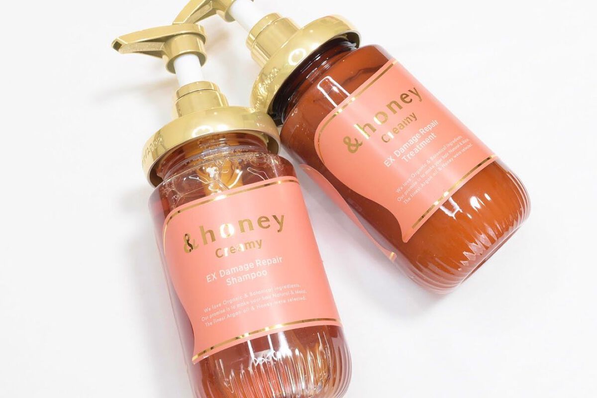 Creamy EXダメージリペアシャンプー1.0/ヘアトリートメント2.0/&honey/市販シャンプーを使ったクチコミ(4枚目)
