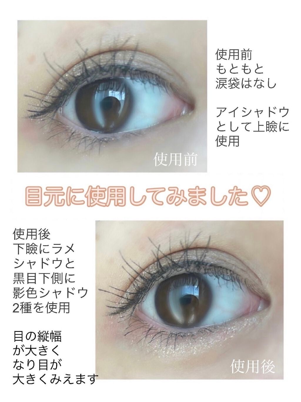 アンダーアイメーカー/dasique/アイシャドウパレットを使ったクチコミ(3枚目)