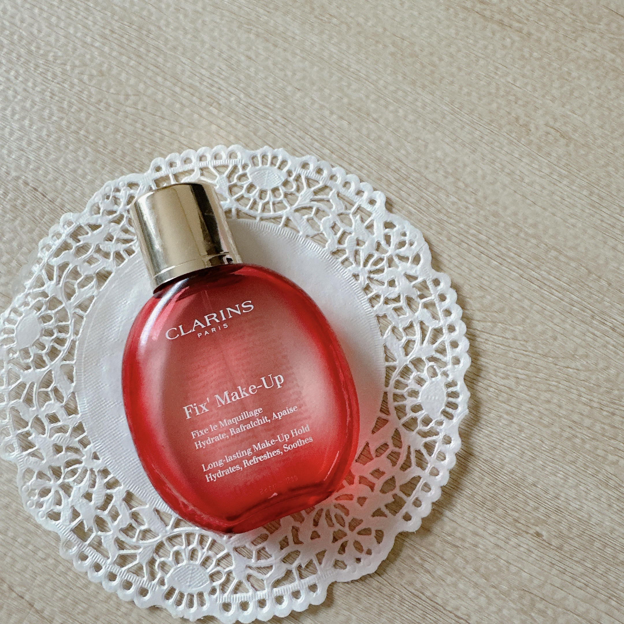 フィックス メイクアップ/CLARINS/ミスト状化粧水を使ったクチコミ（2枚目）