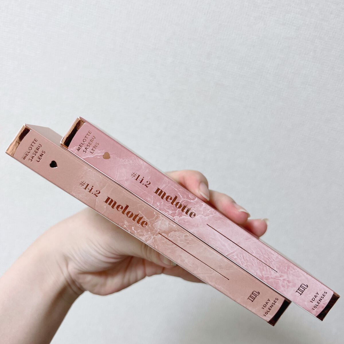 melotte 1day/melotte/ワンデー（１DAY）カラコンを使ったクチコミ（3枚目）