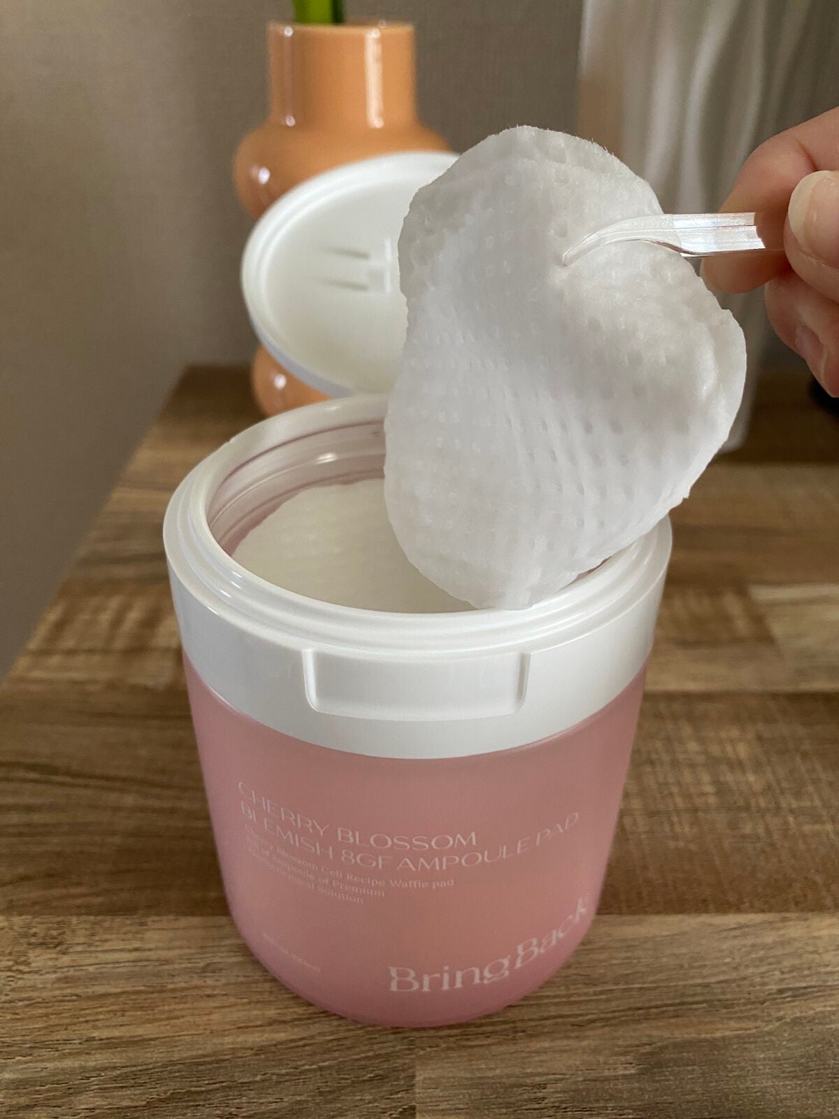 チェリーブロッサム ブレミッシュ 8GF アンプルパッド/Bring Back/トナーパッドを使ったクチコミ(2枚目)