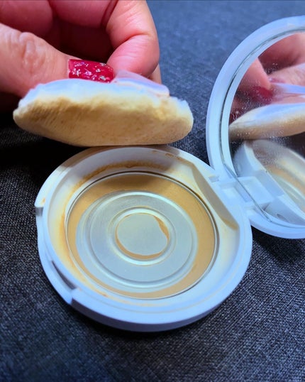 えり on LIPS 「#使い切り#使い切りコスメ#黒龍堂#フェイスパウダー#プレスト..」(2枚目)