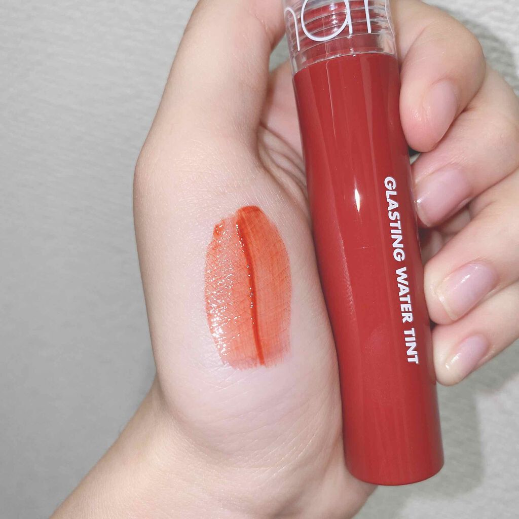 グラスティングウォーターティント/rom&nd/リップティントを使ったクチコミ（2枚目）