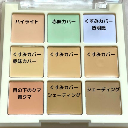 プロコンシーラーパレット/dasique/パレットコンシーラーを使ったクチコミ(5枚目)