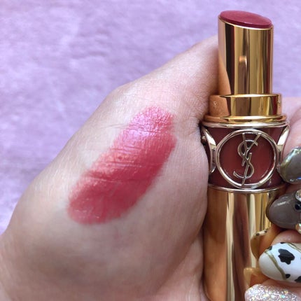 ルージュ ヴォリュプテ シャイン/YVES SAINT LAURENT BEAUTE/口紅を使ったクチコミ(4枚目)