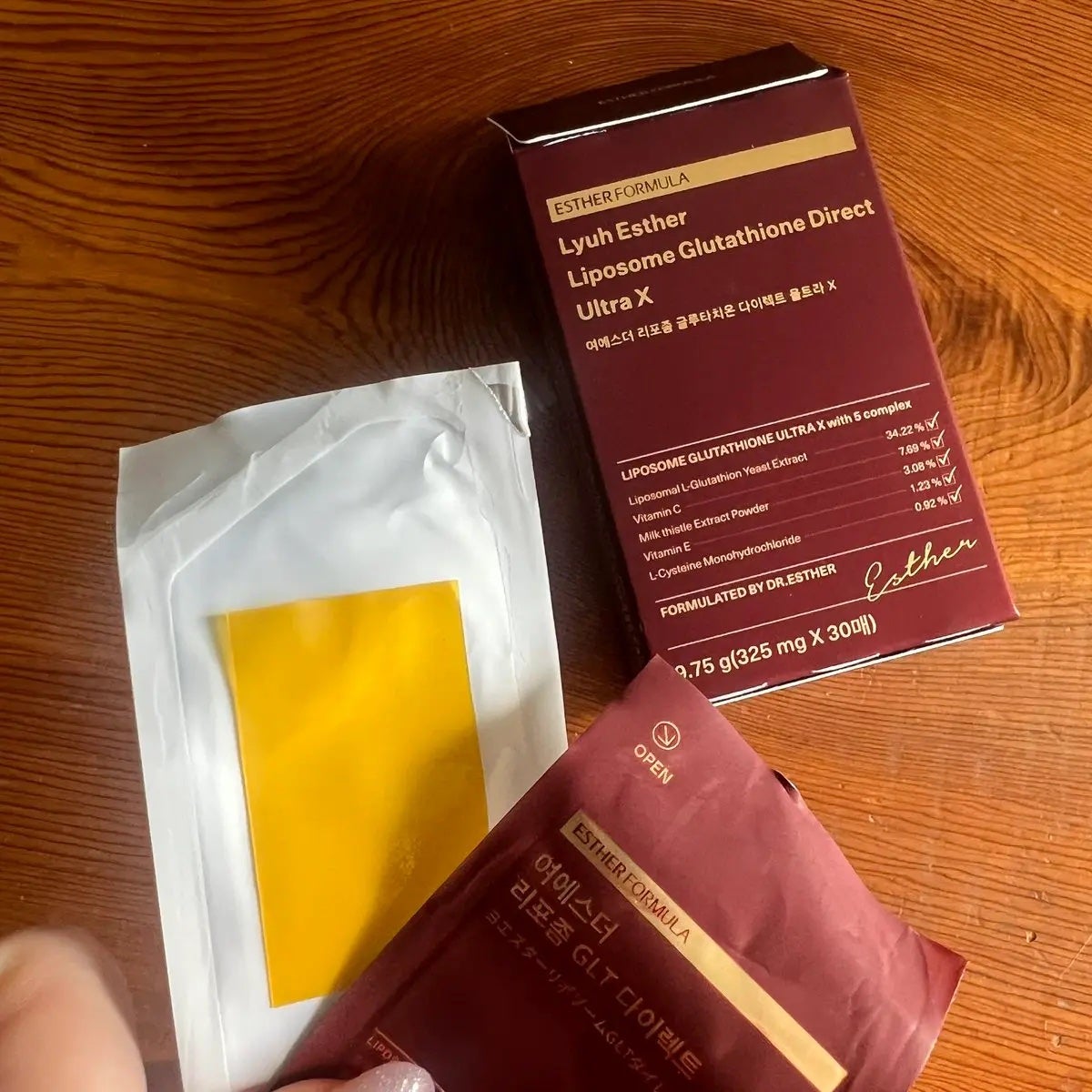 ヨエスターGLTダイレクトウルトラX/ESTHER FORMULA/美容サプリメントを使ったクチコミ(2枚目)