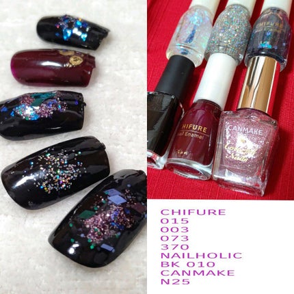 カラフルネイルズ/キャンメイク/マニキュアを使ったクチコミ(2枚目)