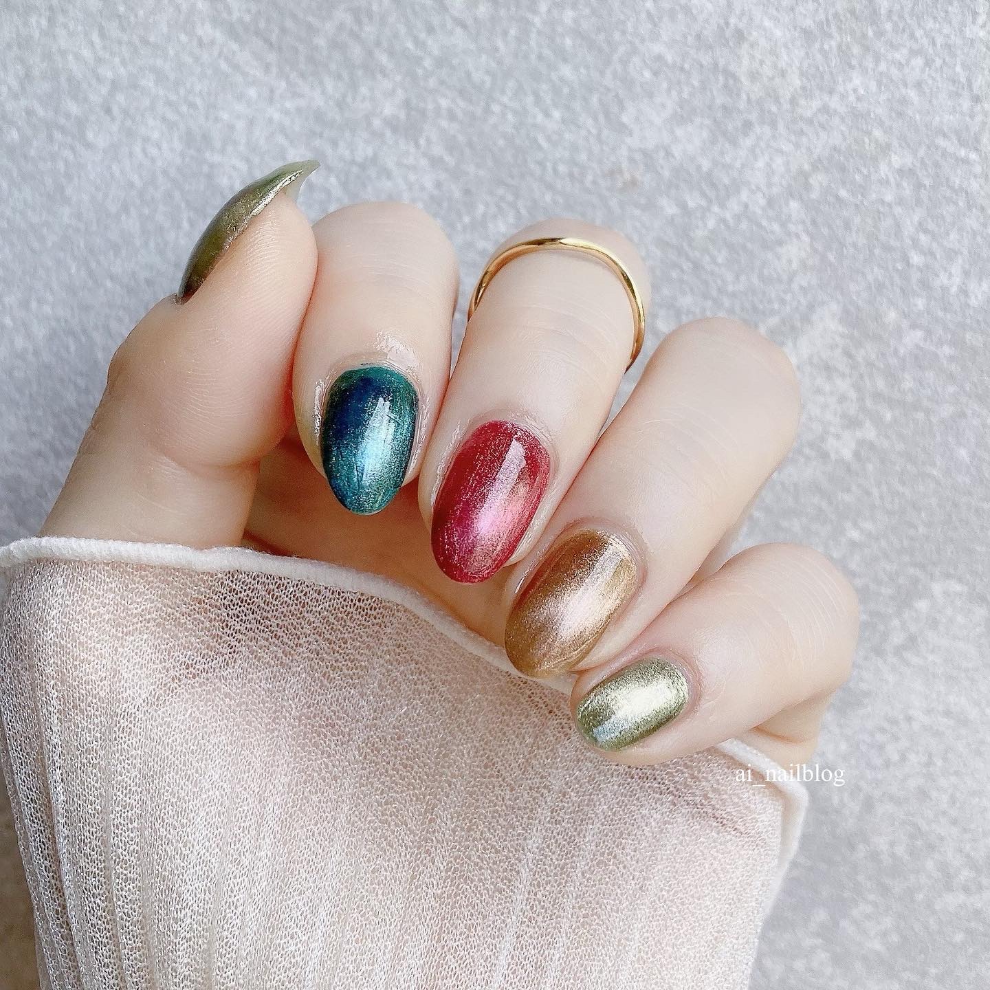 TONE DROP ネイルポリッシュ/D-UP/マニキュアを使ったクチコミ（2枚目）