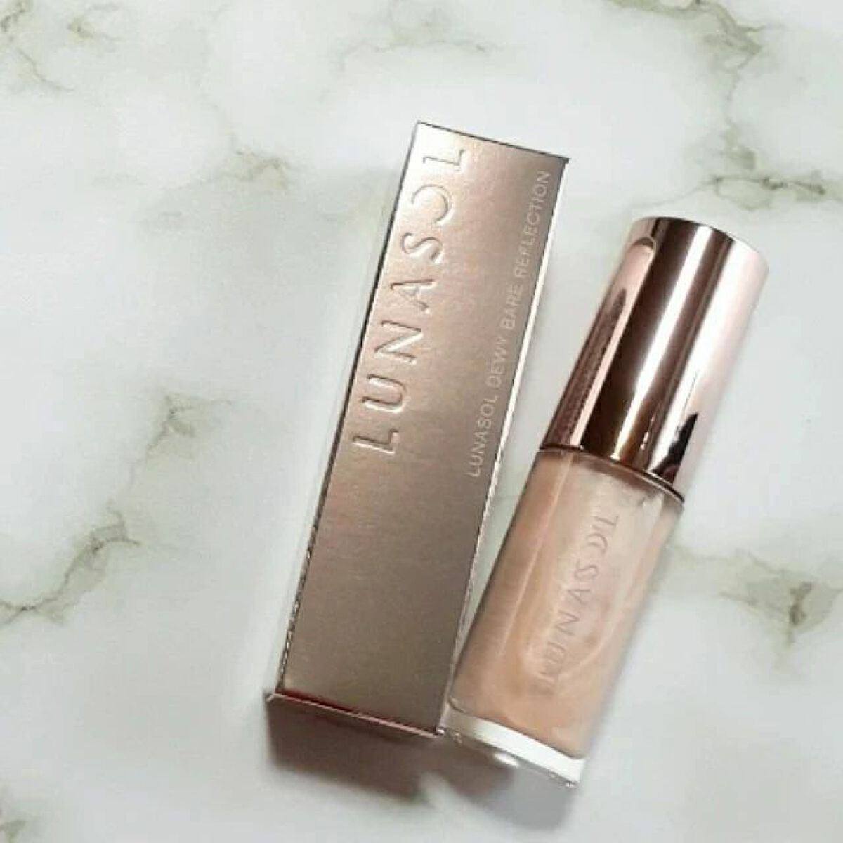 デューイベアリフレクション/LUNASOL/リキッドハイライトを使ったクチコミ（1枚目）