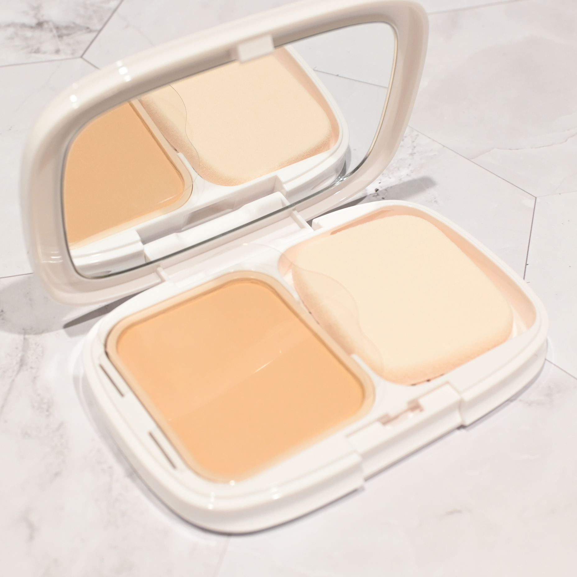 パウダーファンデーション/media luxe/パウダーファンデーションを使ったクチコミ（3枚目）