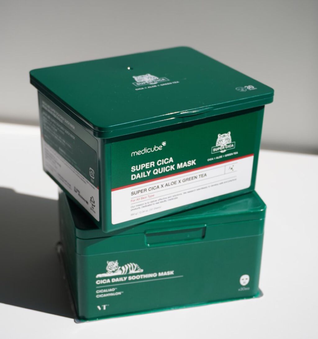 CICA デイリースージングマスク/VT/シートマスク・パックを使ったクチコミ（1枚目）