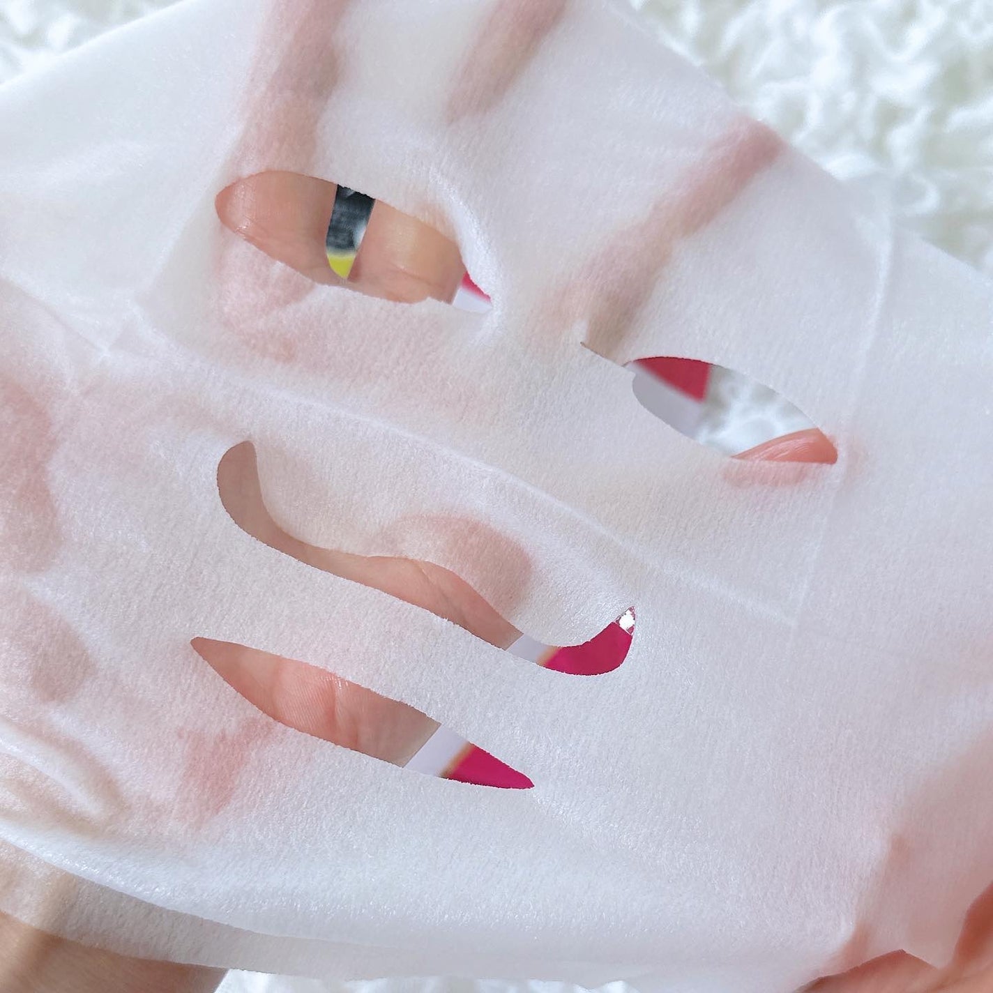 ルルルンOVER45 カメリアピンク(モイスト)/ルルルン/シートマスク・パックを使ったクチコミ(3枚目)