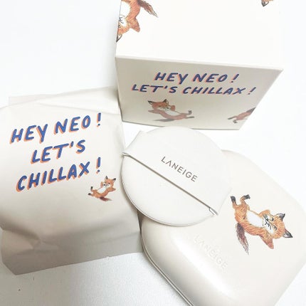 メゾンキツネ コラボ ネオクッション/LANEIGE/クッションファンデーションを使ったクチコミ(8枚目)