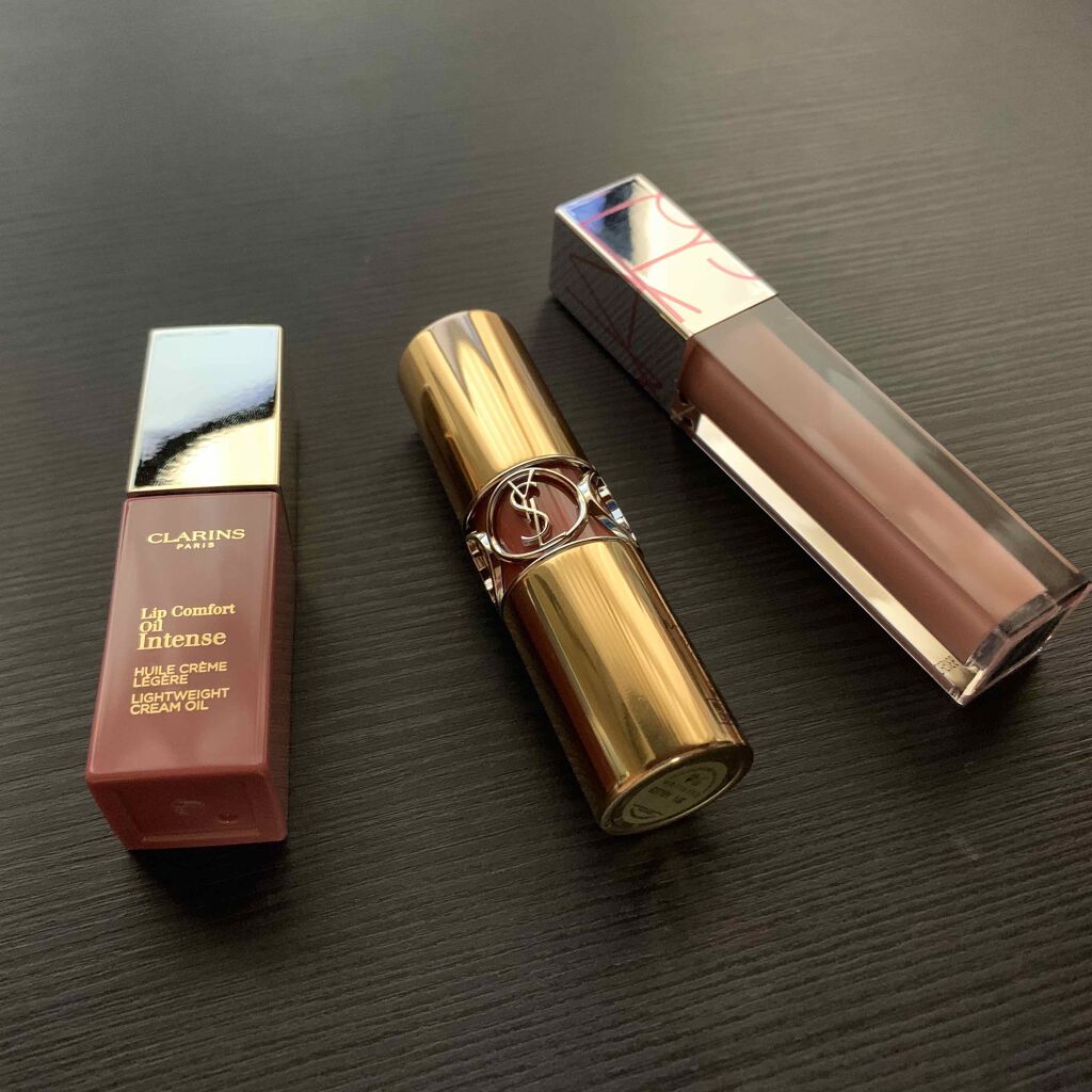 ルージュ ヴォリュプテ シャイン/YVES SAINT LAURENT BEAUTE/口紅を使ったクチコミ(1枚目)