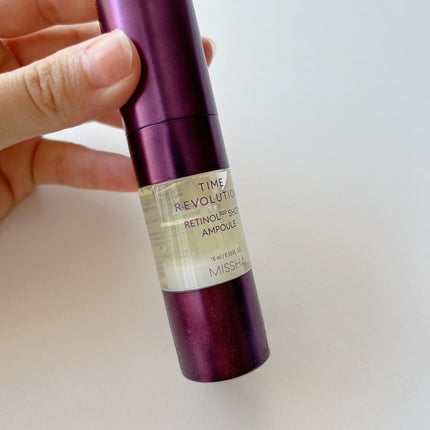 ミシャ タイムレボリューション レチ500ショット美容液/MISSHA/美容液を使ったクチコミ(5枚目)