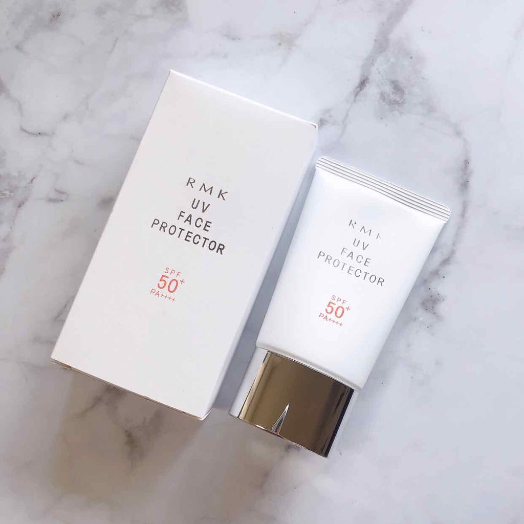 UVフェイスプロテクター50/RMK/日焼け止めクリームを使ったクチコミ(1枚目)
