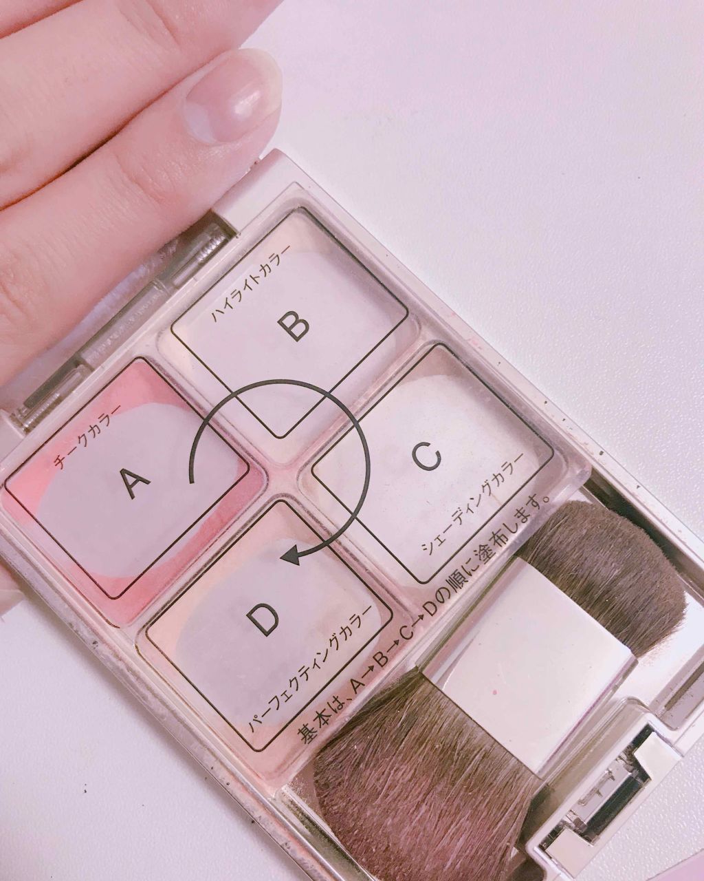 デザイニング フェイスカラーパレット/IPSA/プレストパウダーを使ったクチコミ（1枚目）