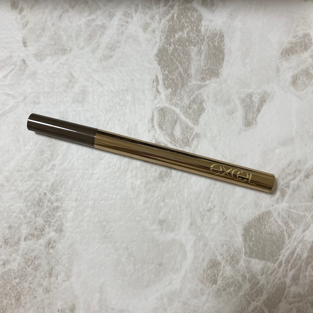 スキニーリッチライナー/excel/リキッドアイライナーを使ったクチコミ(1枚目)