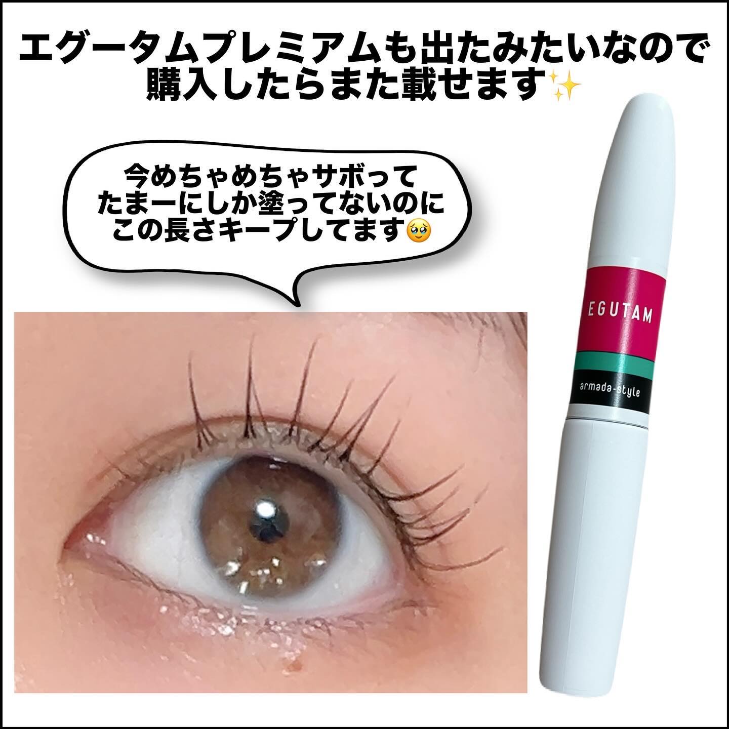イチゴ EGUTAM eyelash serum プレミアム EGUTAMまつげ美容液｜EGUTAM series【エグータム】