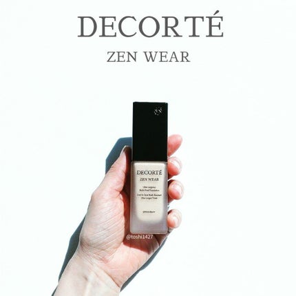 ゼン ウェア フルイド/DECORTÉ/リキッドファンデーションを使ったクチコミ(1枚目)