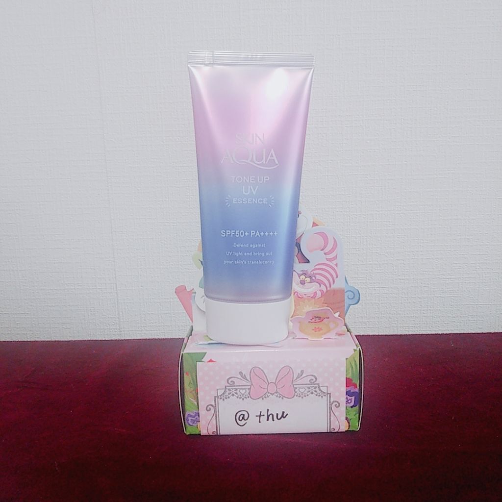 スキンアクア トーンアップUVエッセンス/スキンアクア/日焼け止めクリームを使ったクチコミ（1枚目）