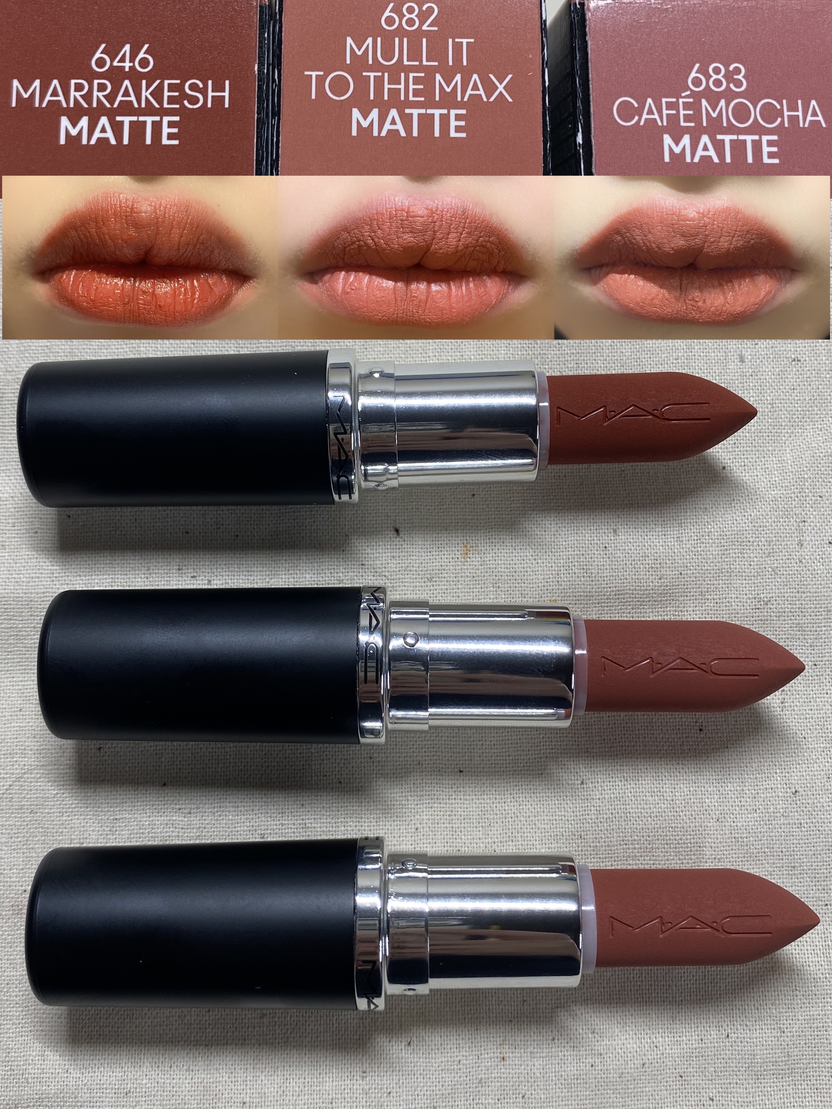 マキシマル シルキー マット リップスティック/M・A・C/口紅を使ったクチコミ（1枚目）