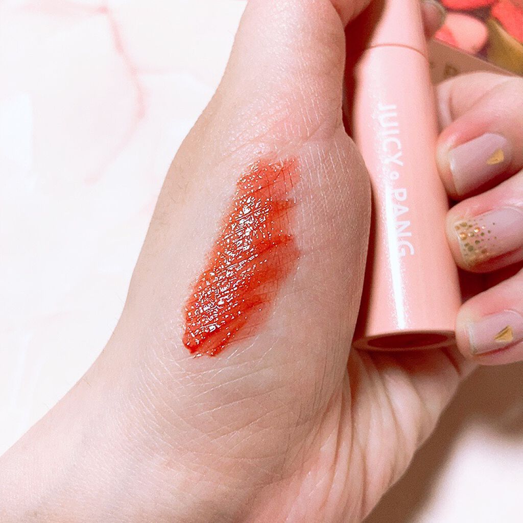 アピュー ジューシーパン スパークリングティント/A’pieu/口紅を使ったクチコミ(2枚目)