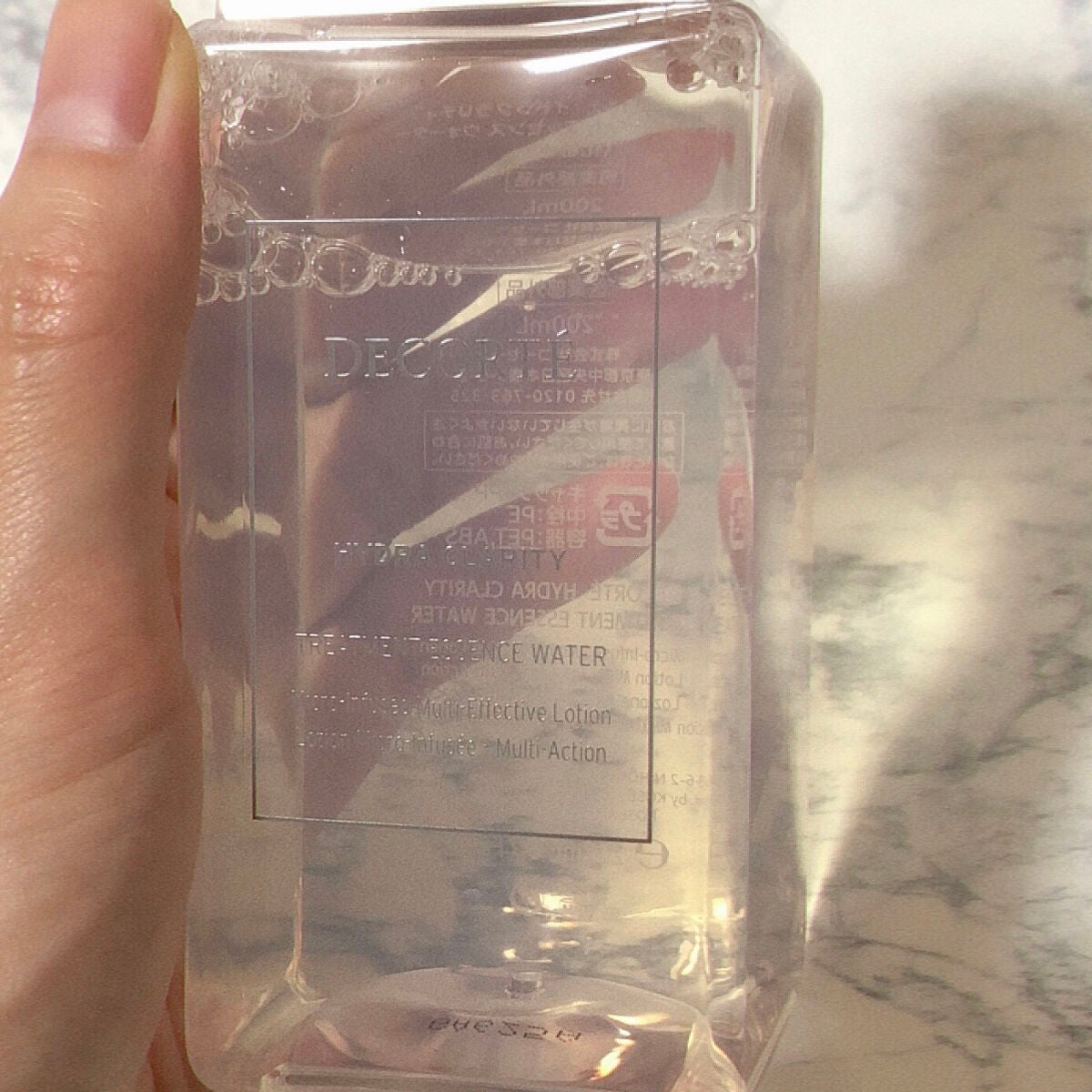 イドラクラリティ 薬用 トリートメント エッセンス ウォーター/DECORTÉ/化粧水を使ったクチコミ(2枚目)