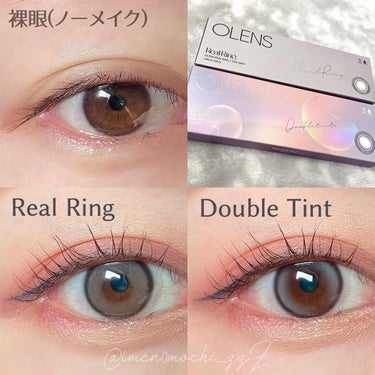 Double Tint 1day/OLENS/カラーコンタクトレンズを使ったクチコミ（2枚目）