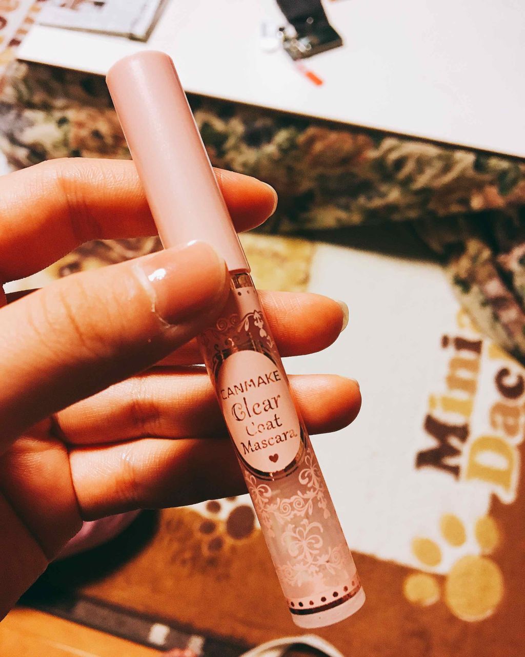 クリアコートマスカラ/キャンメイク/マスカラトップコートを使ったクチコミ(1枚目)