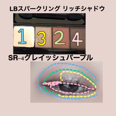 スパークリングリッチシャドウ/LB/アイシャドウパレットを使ったクチコミ（3枚目）