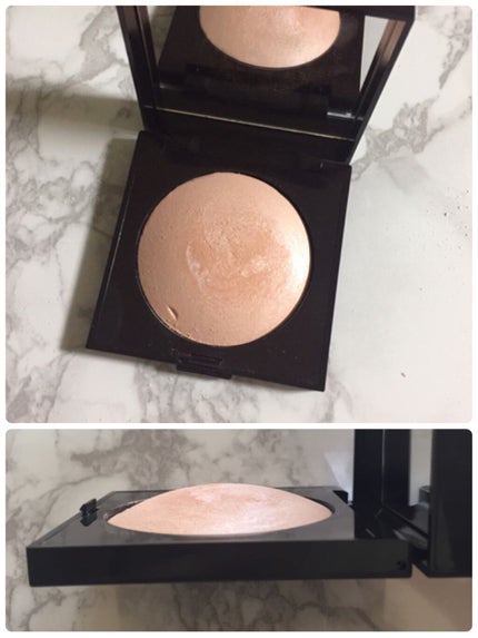 マットラディアンス ベイクドパウダー ハイライト01/ローラ メルシエ/パウダーハイライトを使ったクチコミ(2枚目)