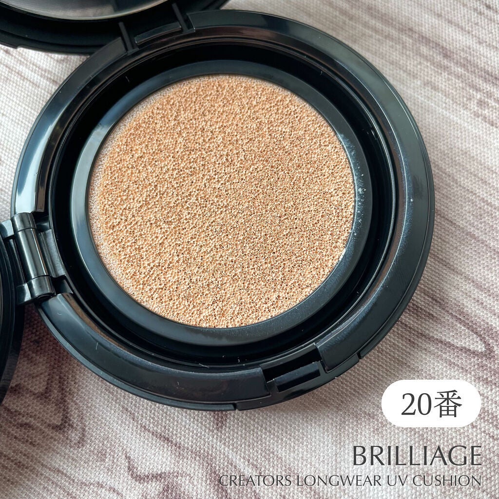 クリエイターズ ロングウェア UV クッション/ブリリアージュ/クッションファンデーションを使ったクチコミ(5枚目)