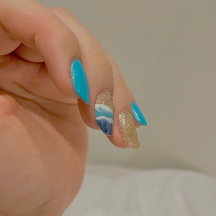 gene TOKYO ネイル/DAISO/マニキュアを使ったクチコミ(3枚目)