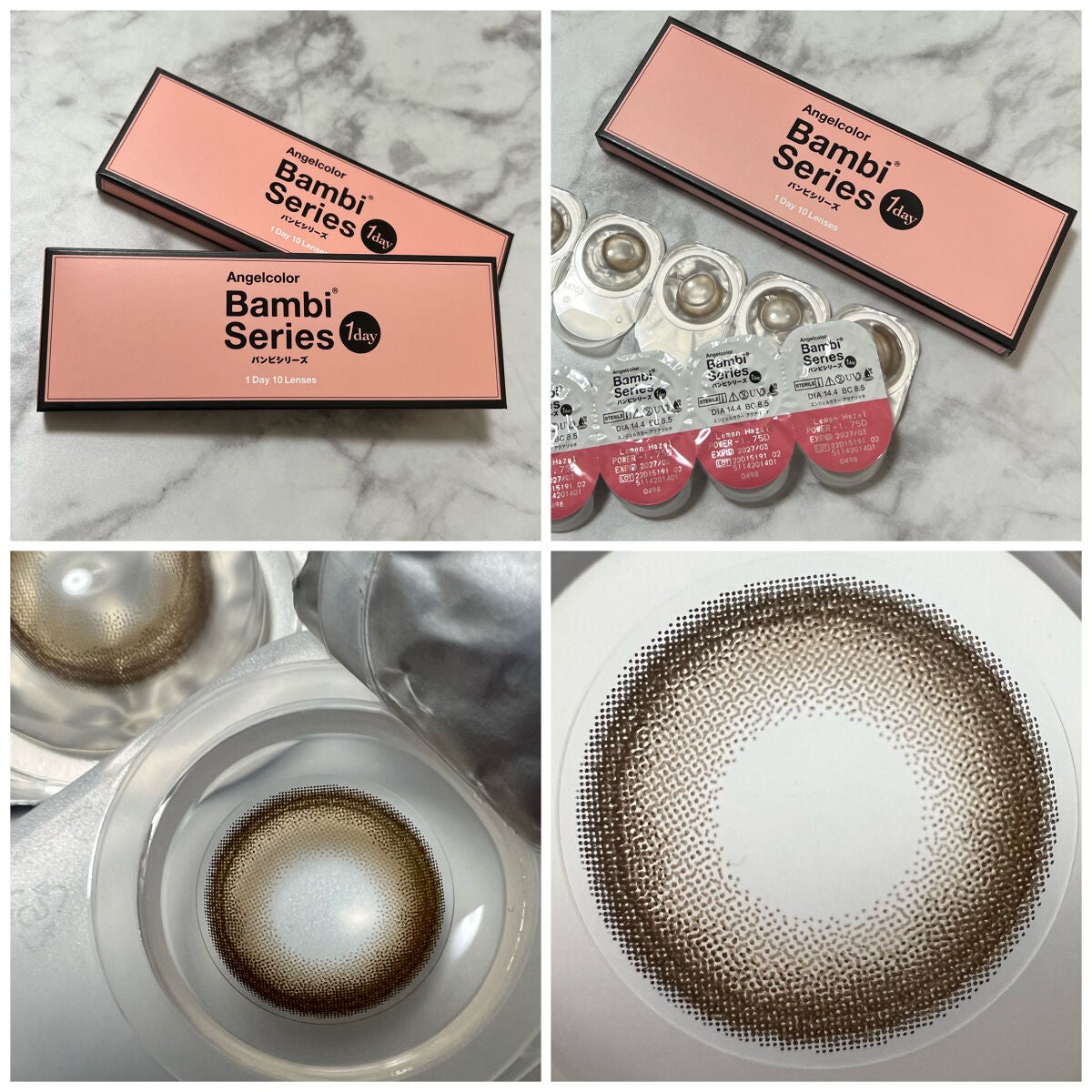 Angelcolor Bambi Series 1day /AngelColor/ワンデー(1DAY)カラコンを使ったクチコミ(6枚目)