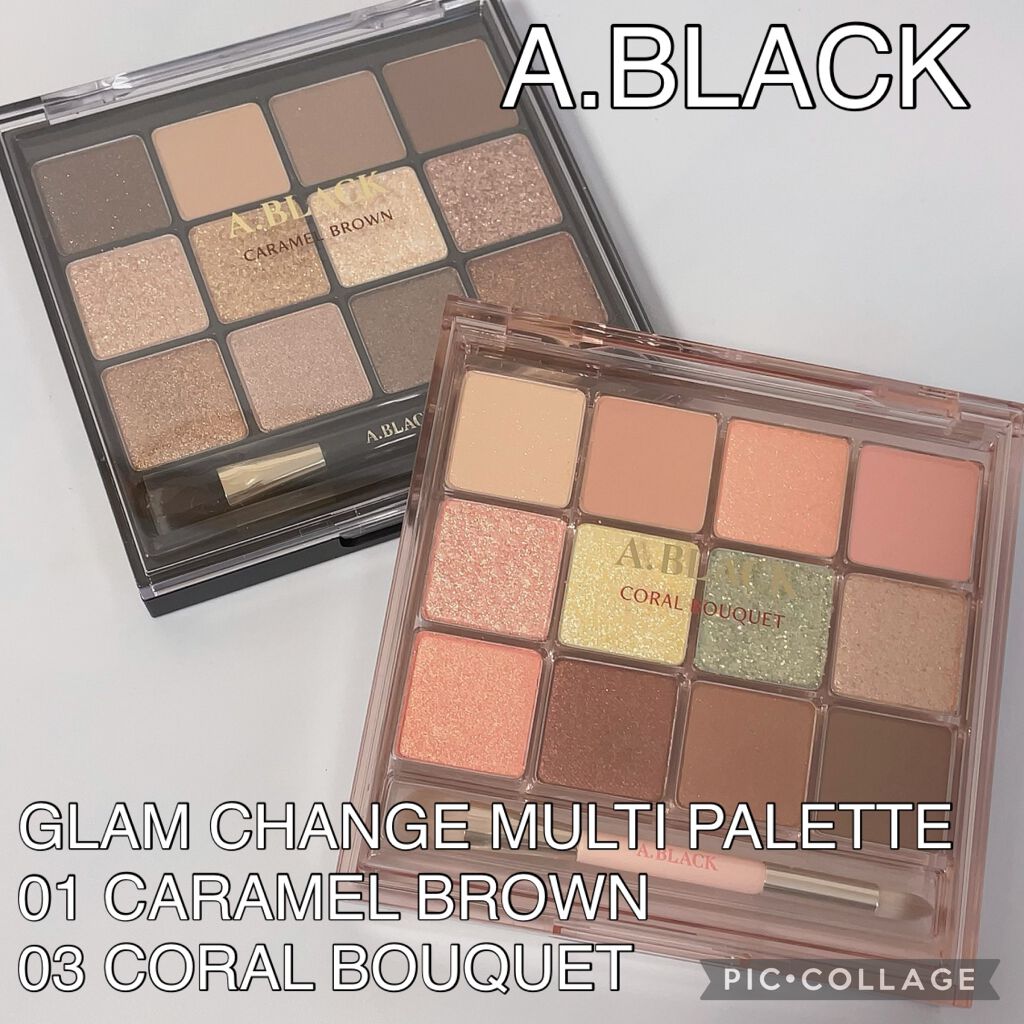 グラムチェンジマルチパレット/A.BLACK/マルチパレットを使ったクチコミ（1枚目）