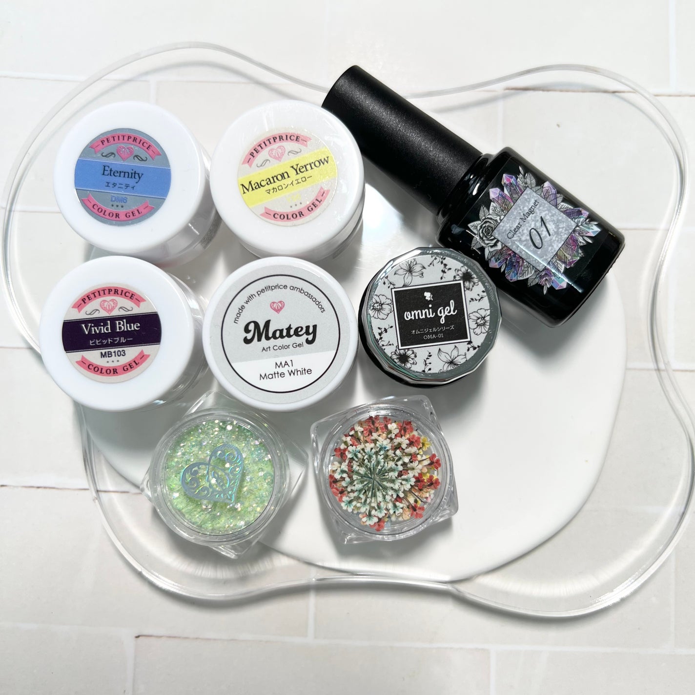 プチプライス カラージェル/Petit Price/ジェルネイルを使ったクチコミ(4枚目)