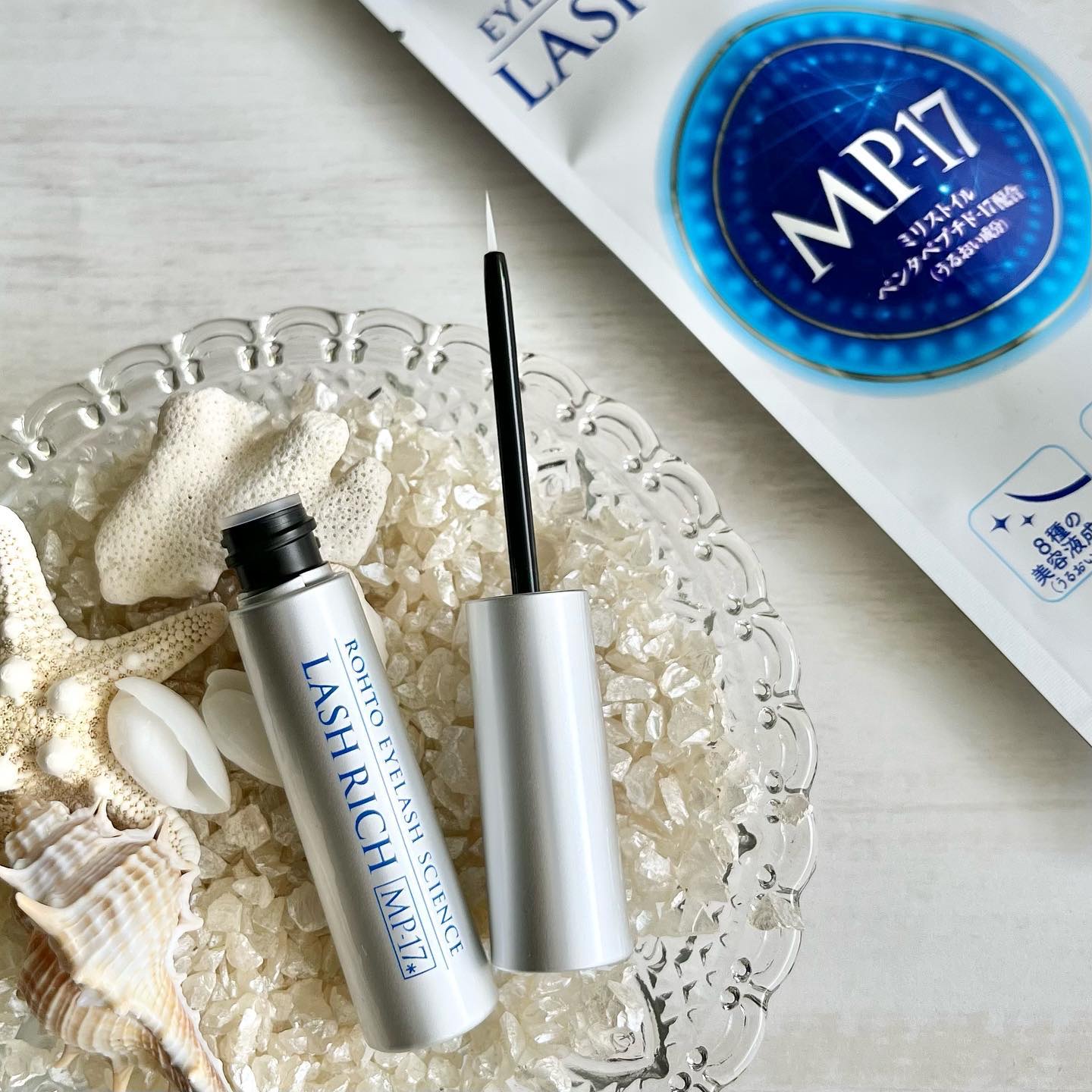 ラッシュリッチアイラッシュセラム/ロート製薬/まつげ美容液を使ったクチコミ（1枚目）