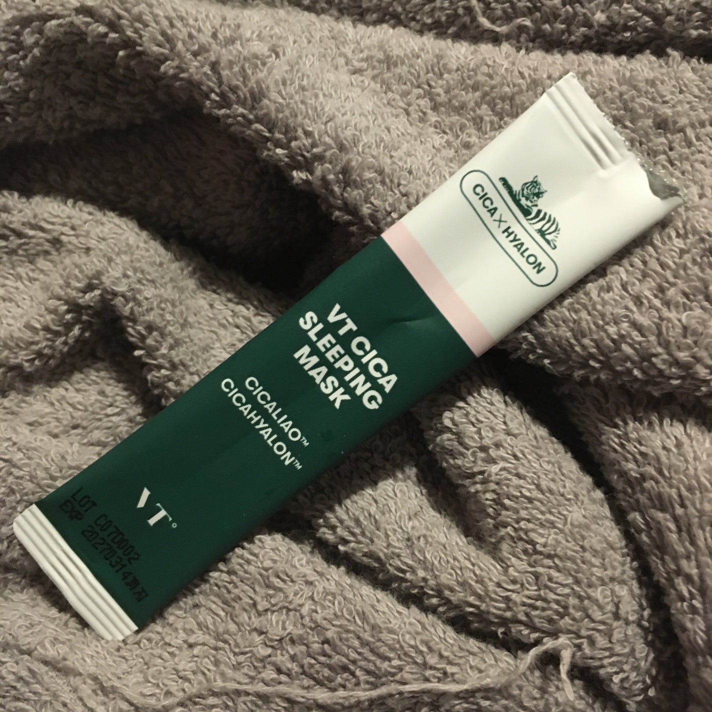CICA スリーピングマスク/VT/シートマスク・パックを使ったクチコミ(1枚目)