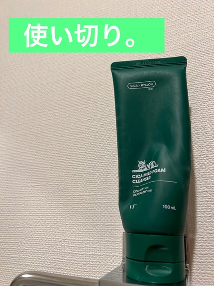 CICA マイルドフォームクレンザー/VT/洗顔フォームを使ったクチコミ(1枚目)